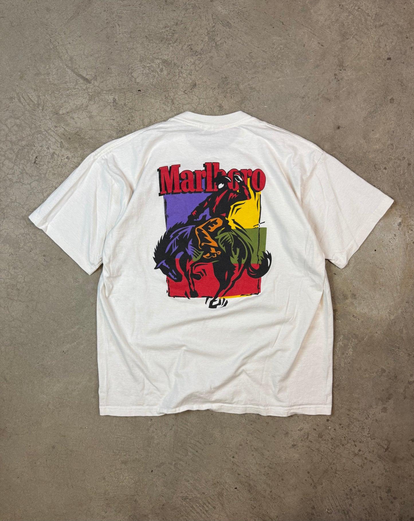 Multicolor Marlboro Cowboy Tee