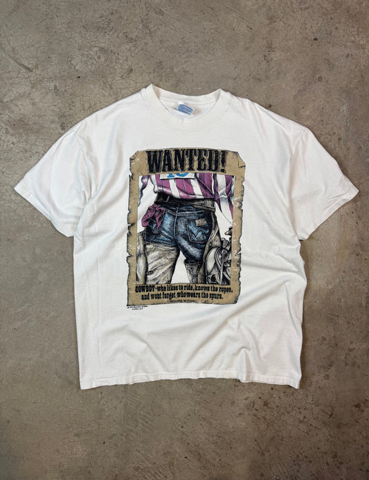 Wanted Cowboy tee
