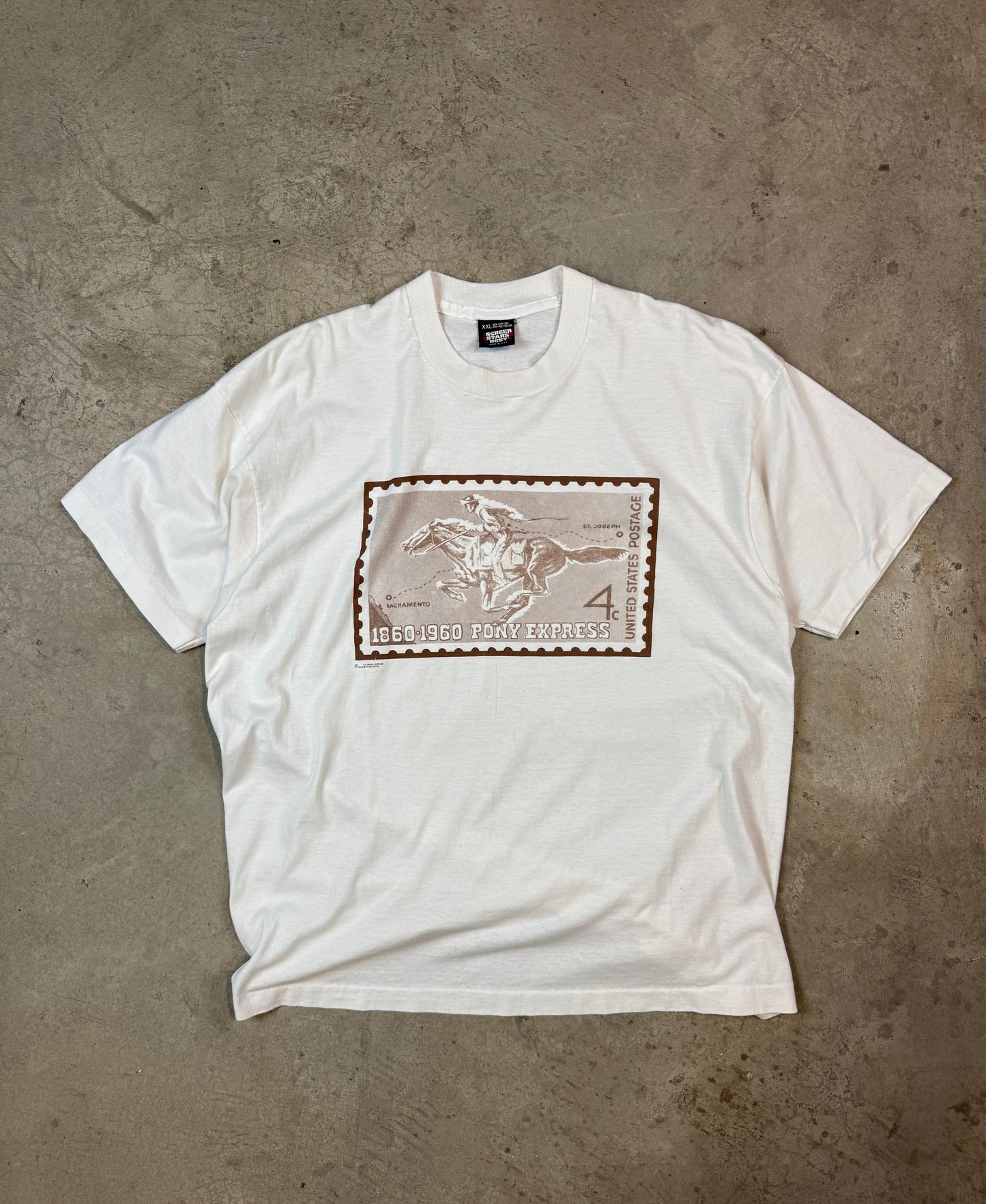Pony Express Cowboy tee