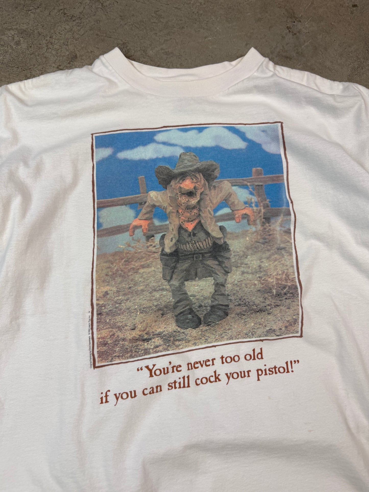 Claymation Cowboy tee