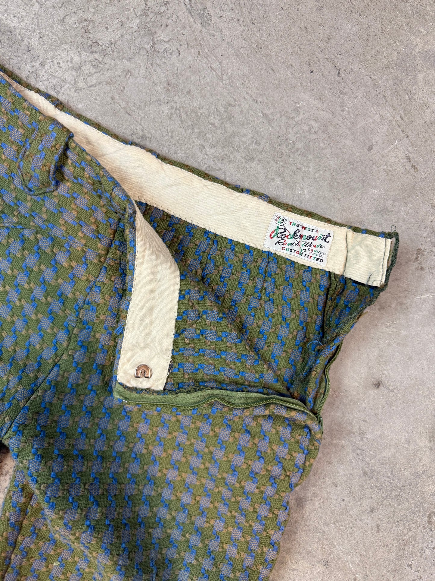 70’s Wool Ranch Wear shorts