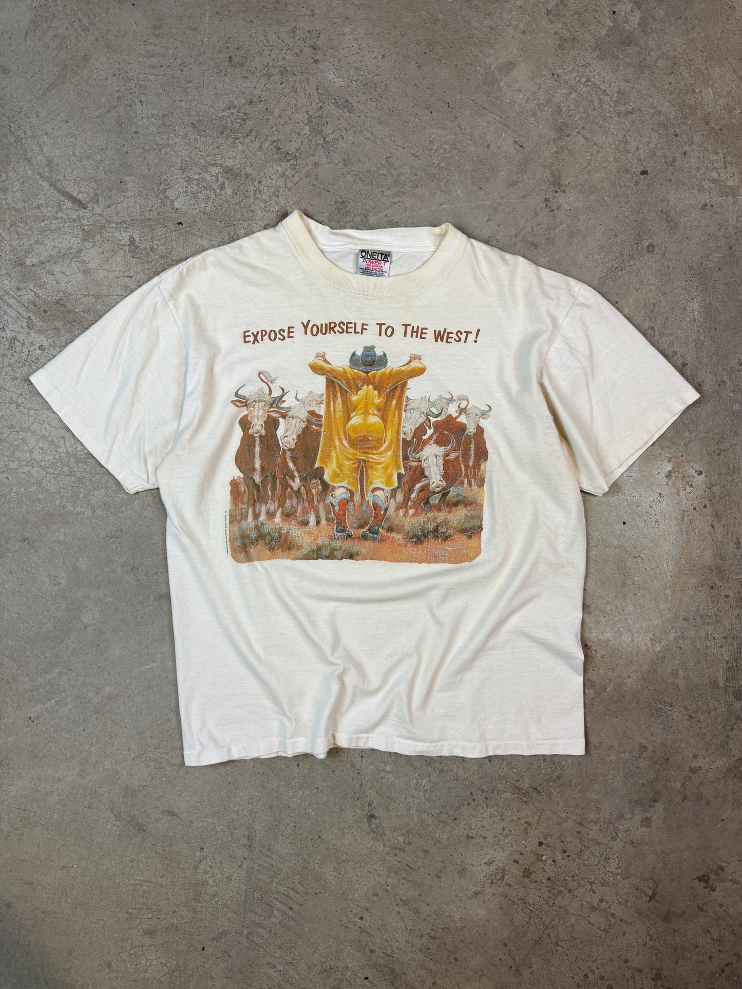 Exposed Cowboy tee