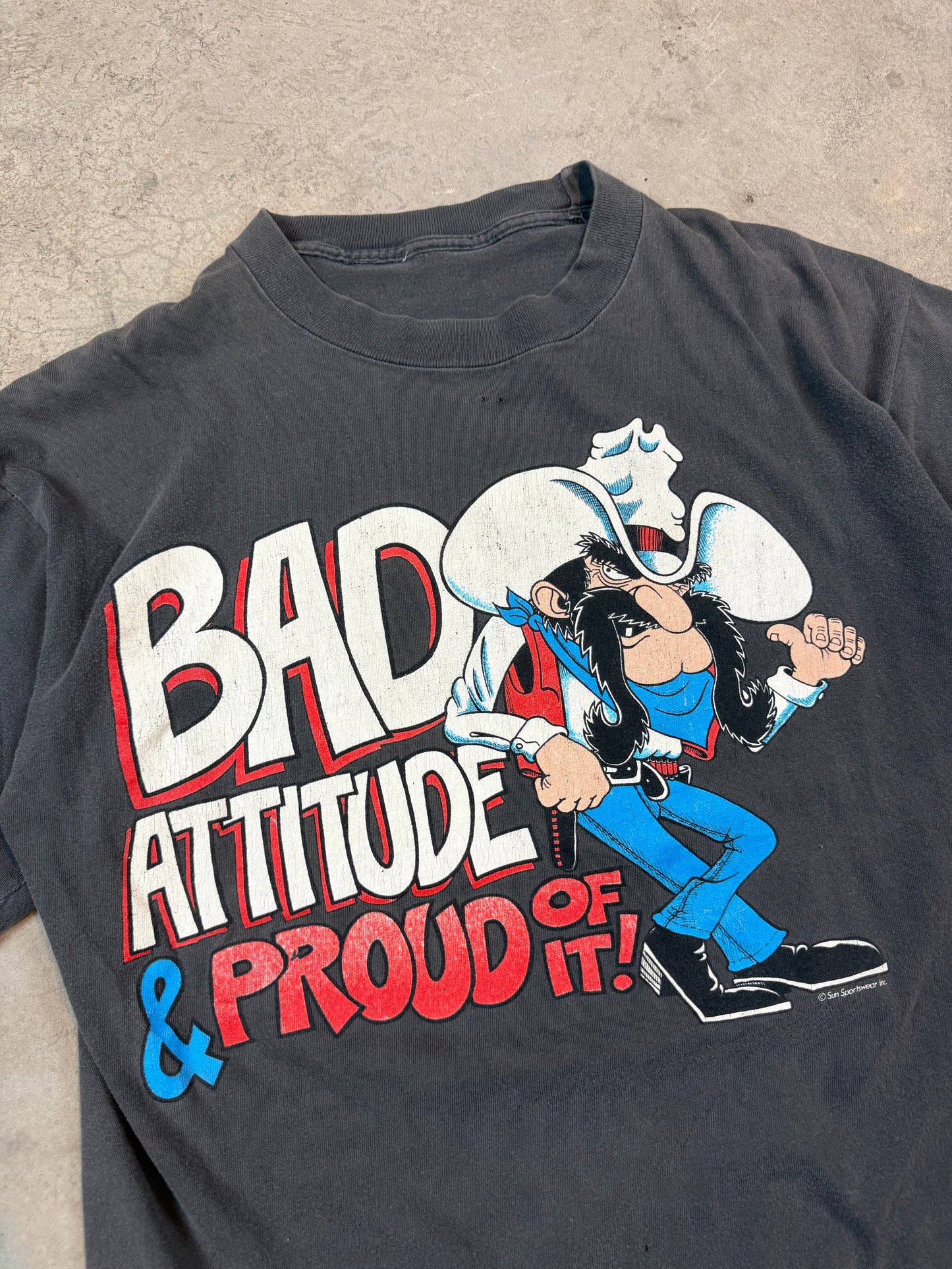 Bad Attitude Cowboy tee
