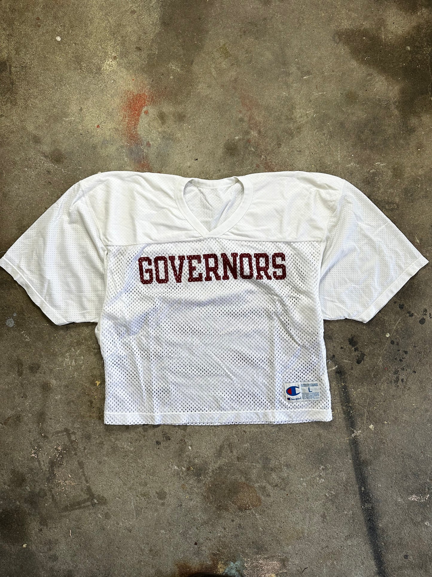 Governors White jersey L