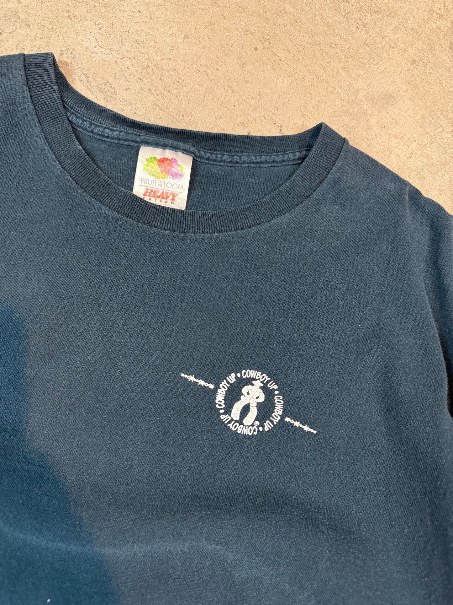 Cowboy Up Faded tee